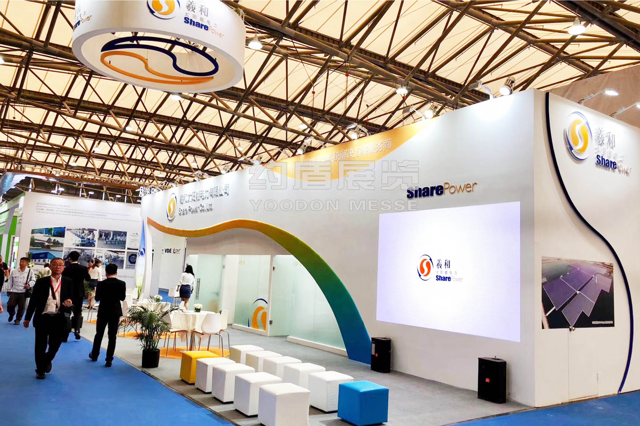 展會(huì)搭建效果