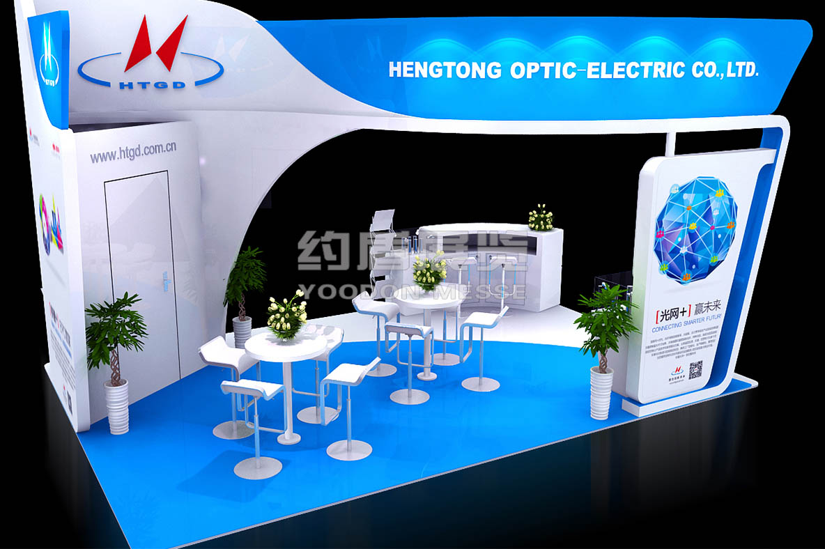 展臺設(shè)計效果圖2