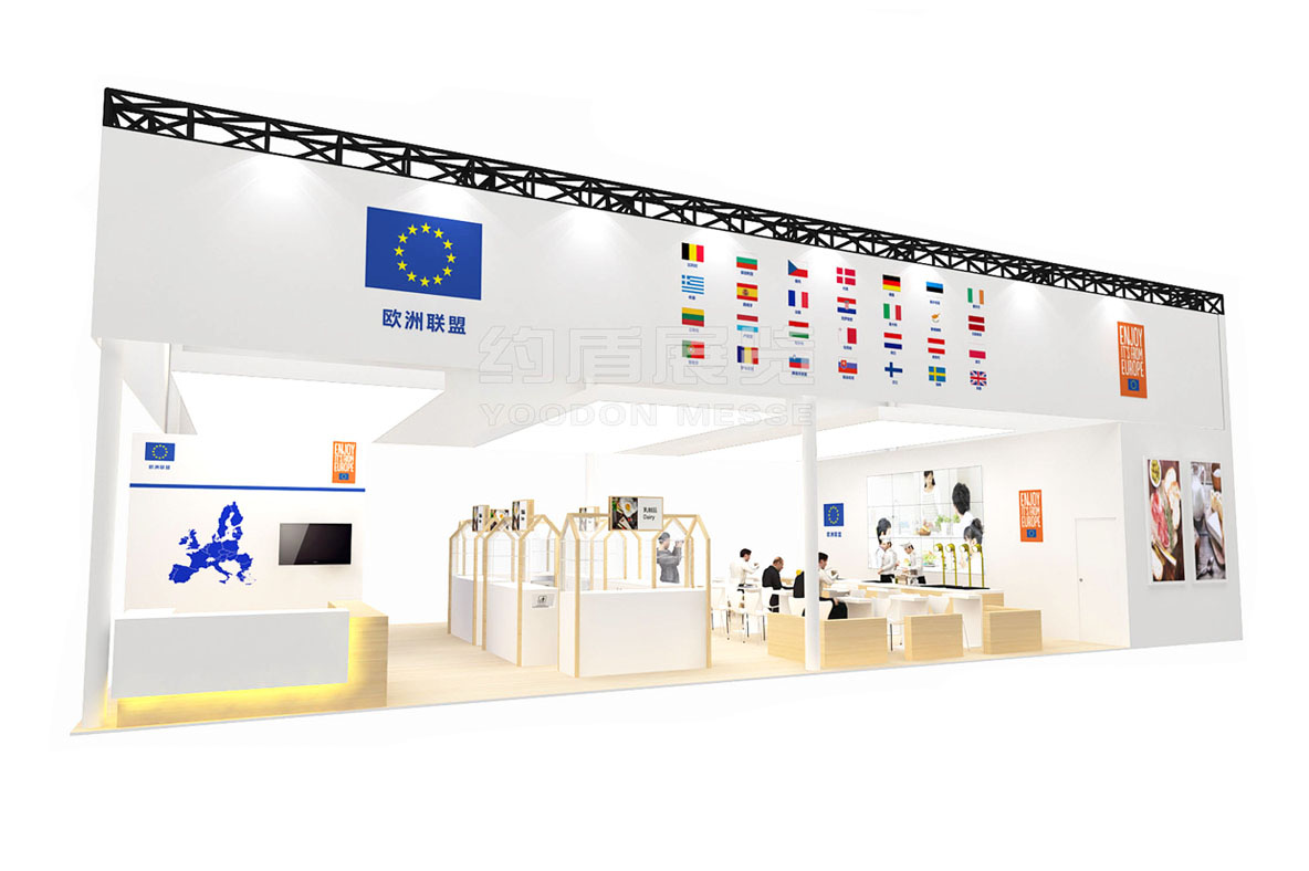 國(guó)家館搭建