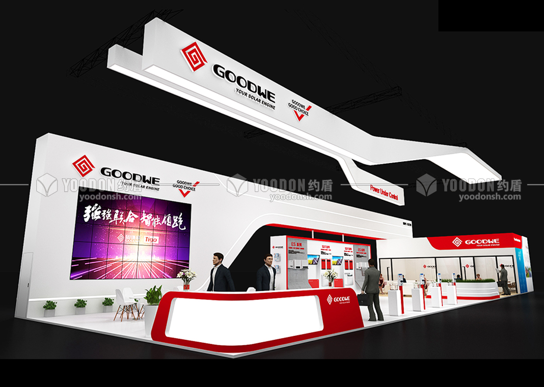 光伏展臺(tái)搭建