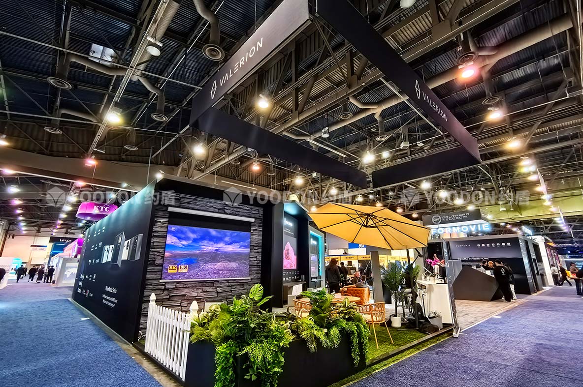 國(guó)外展臺(tái)搭建