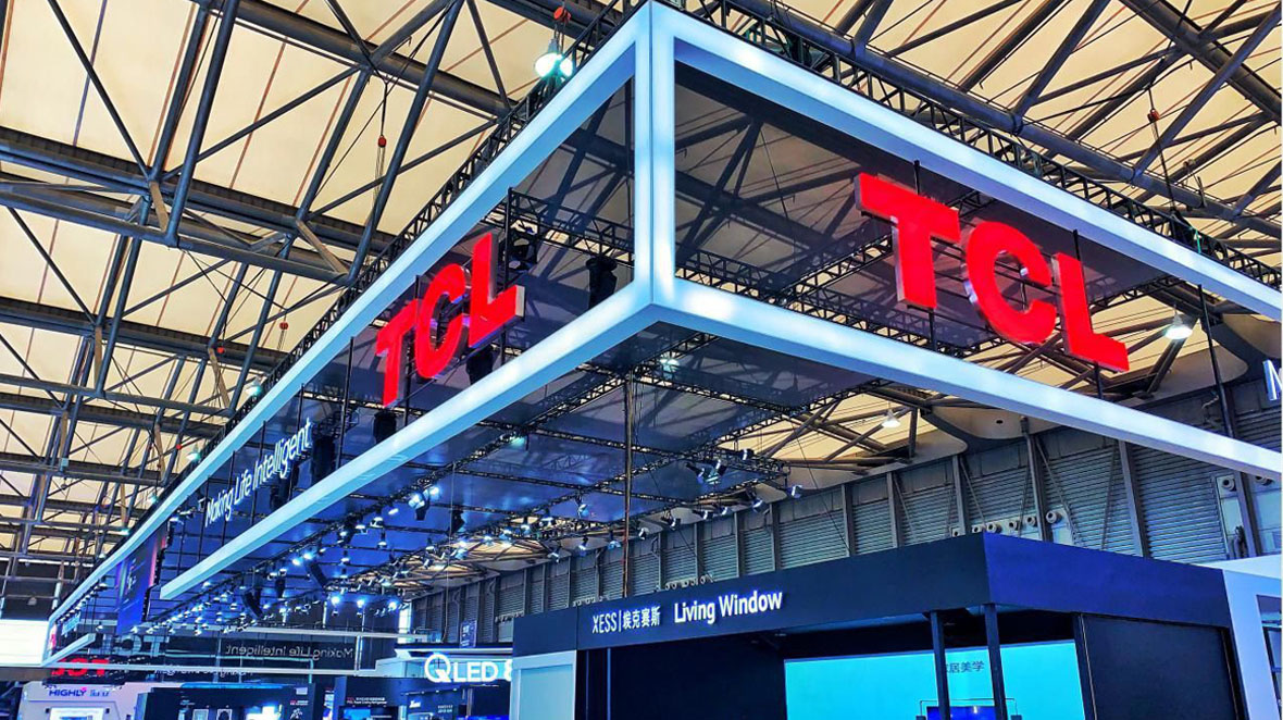 TCL -AWE展臺(tái)設(shè)計(jì)